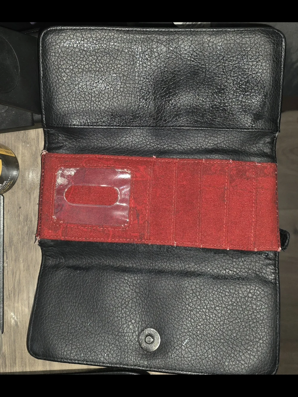 Jack Sparrow Themed Red Canvas Men's Wallet - Unbranded